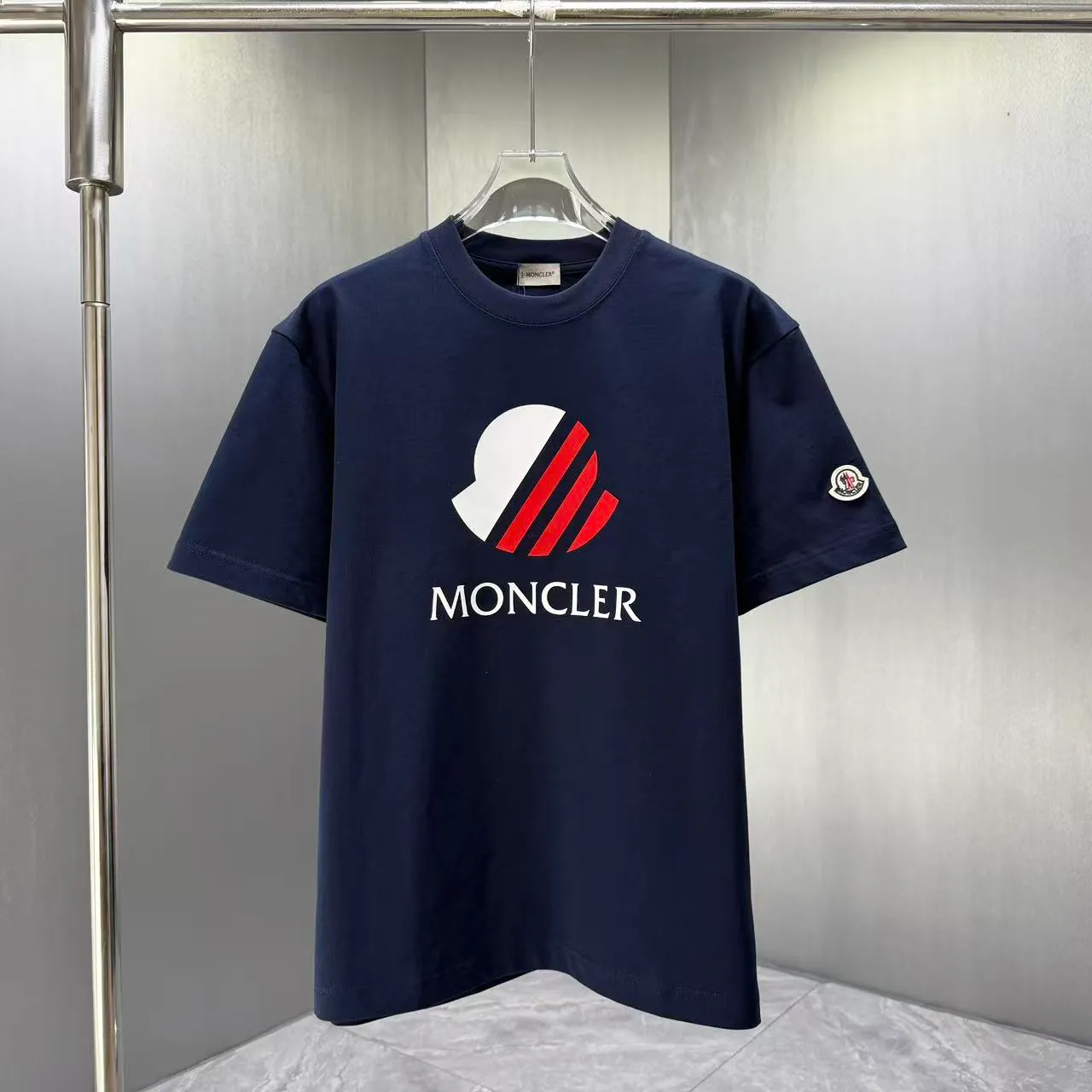 MONCL* * 2026 New Arrival T logo ：Black White Dark Blue Sizes：S M L XL XXL